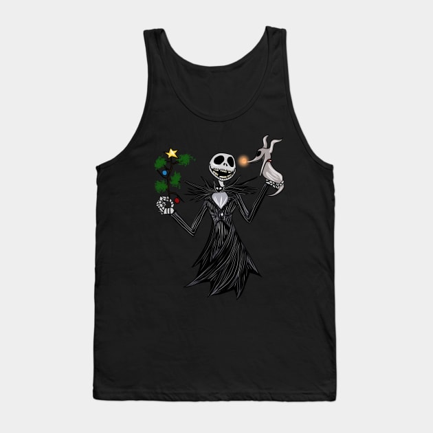 The Nightmare Before Christmas Tank Top by OCDVampire